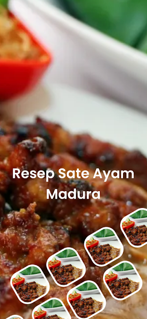 Resep Sate Ayam Madura Screenshot 0
