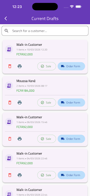 Bizcom. Screenshot 2