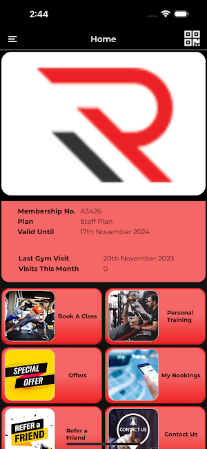 Red Gym Screenshot 0