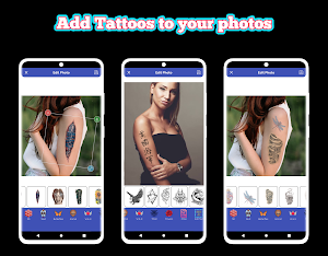 Tattoo Simulator - Fake Tattoo Screenshot 1