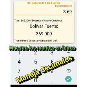 Calculadora Reconversión Monetaria 2021 Screenshot 2
