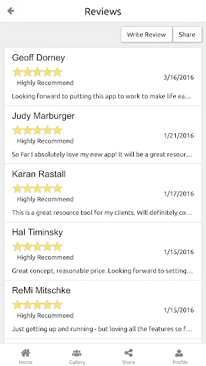 Anna F. Walus Agent App Screenshot 3