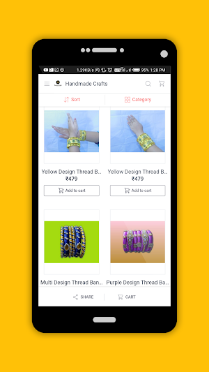 Handmade Crafts Screenshot 1