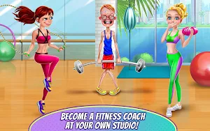 Fitness Girl - Dance & Play Screenshot 1