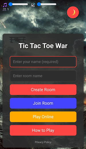 Tic Tac Toe War Screenshot 0