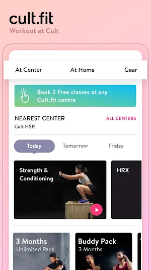 cure.fit Fitness, Meditation, Healthy food, Doctor Screenshot 1