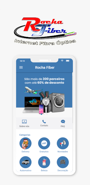 Rocha Fiber - Clube de Vantagens Screenshot 0