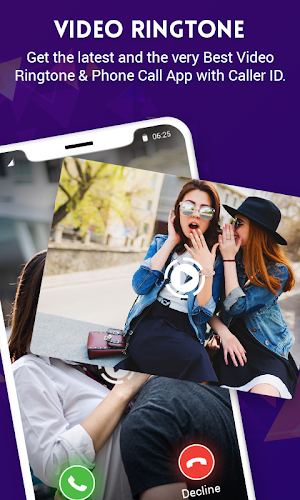 Full Screen Video Ringtone For Incoming Call Screenshot 1