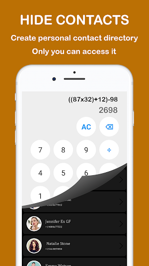 Calculator hide photo & video Screenshot 3