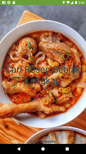 Cari Resep Seblak Lengkap Screenshot 0
