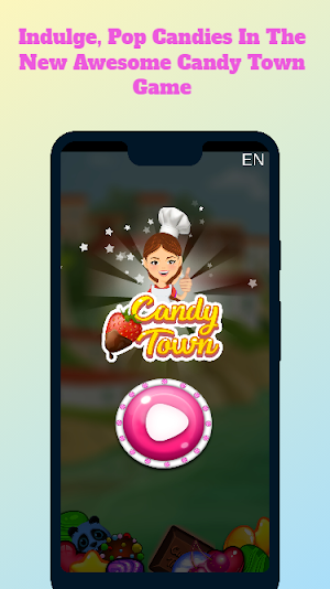 Candy Town -  Swipe candies &  Screenshot 0
