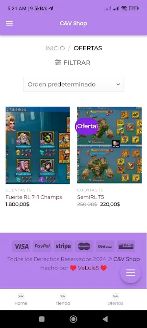 Lords Mobile Store Screenshot 3