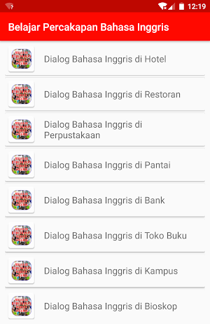 Belajar Percakapan Bahasa Inggris Screenshot 1