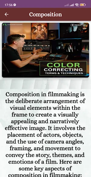 filmmaking techniques Screenshot 2