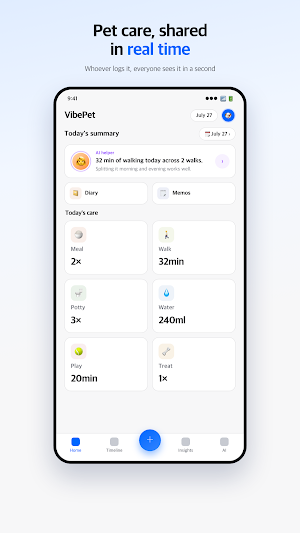 VibePet: Pet Care Diary Screenshot 0