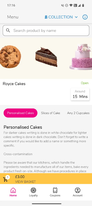 Royce Cakes Screenshot 0