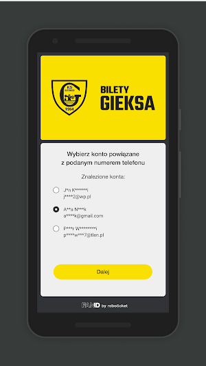 Bilety GieKSa Screenshot 1