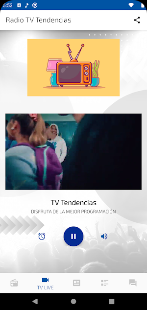 Radio TV Tendencias Screenshot 2
