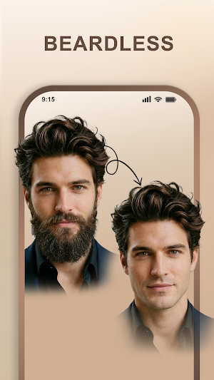 AI Beard & Mustache Filter Pro Screenshot 2