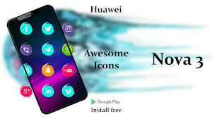 Theme for Huawei Nova 3: Huawei Nova 3 launcher Screenshot 3