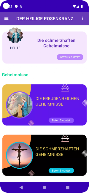 Der Heilige Rosenkranz Deutsch Screenshot 0