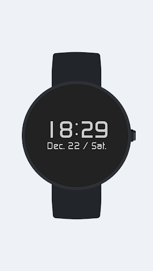 Balloon Girl Animated Gif Watch Face Screenshot 3