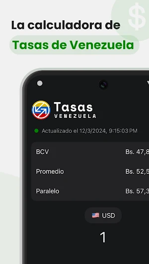 Tasas Venezuela Screenshot 0