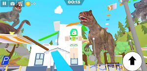 Dino Land Parkour Park Screenshot 0