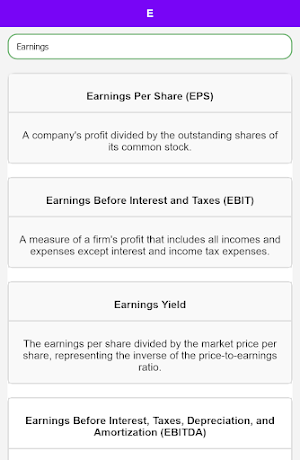 Business Dictionary Screenshot 3