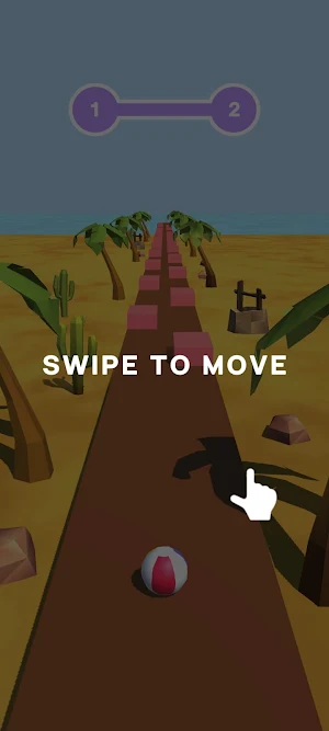 Speedy Beach Ball Screenshot 1
