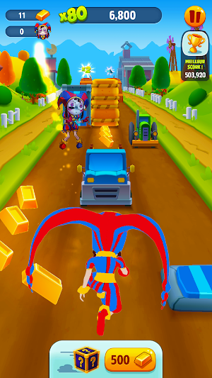 Digital Circus Super Run Game Screenshot 3