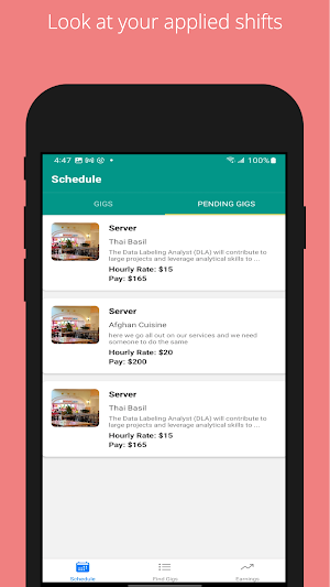 Gig Finder: Earn Cash Screenshot 2