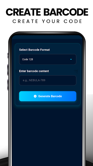 Nebula : Barcode & Generator Screenshot 1