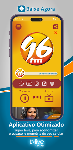 Rádio 96 FM Maceió Screenshot 0