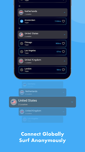 GolbotVPN - Fast & Anonymous Screenshot 2