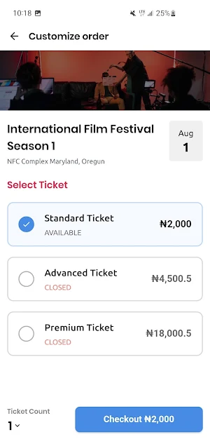 TicketCloud Screenshot 3