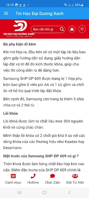 Tin Học Đại Dương Xanh Screenshot 1