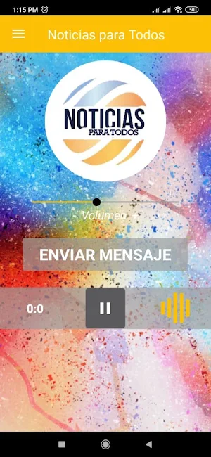 Radio Noticias para todos Screenshot 1