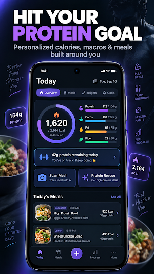 High Protein Meal Planner AI Screenshot 0