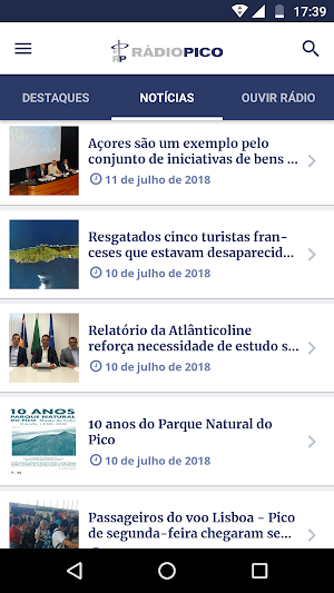 Rádio Pico Screenshot 1