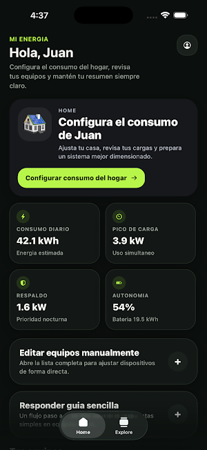 Mi Energia Screenshot 0