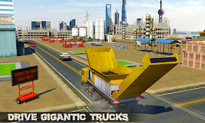Old Car Crusher Crane Operator & Dump Truck Driver Screenshot 1