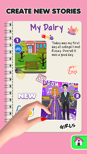 Paper Doll Dress up DIY Games Screenshot 3