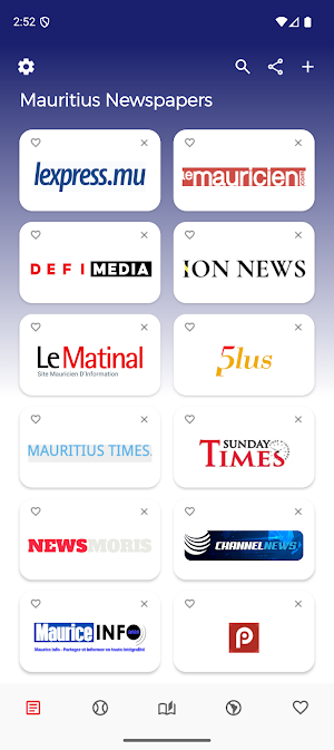 Mauritius Newspapers News Screenshot 0