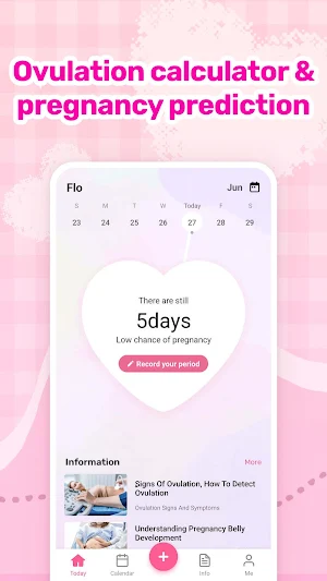 Luna - AI Period Calendar Screenshot 0
