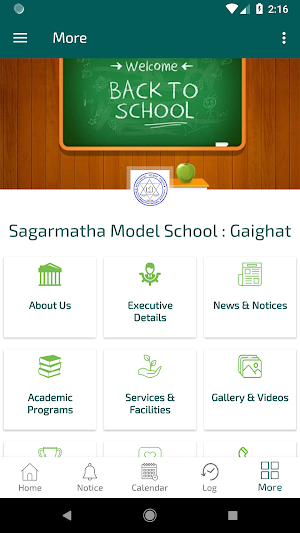 Sagarmatha Model School : Gaighat Screenshot 0