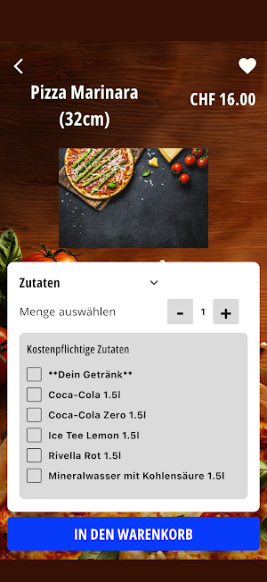 Pizzeria Au Screenshot 1