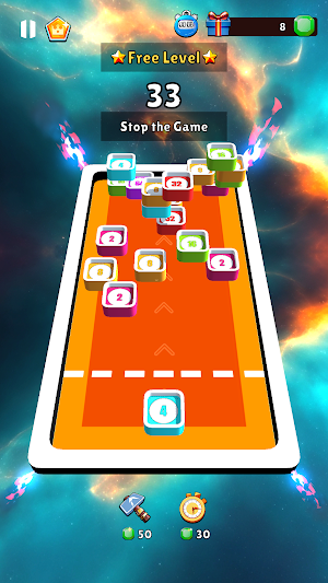 Grand Cube 2048: Merge Numbers Screenshot 1