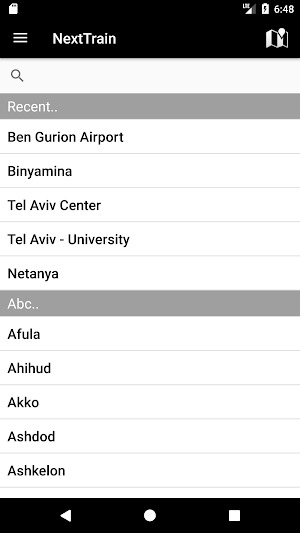 Next Train Israel (Schedule) Screenshot 0