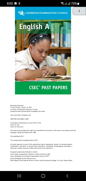 CXC Past Papers (Main) Screenshot 0